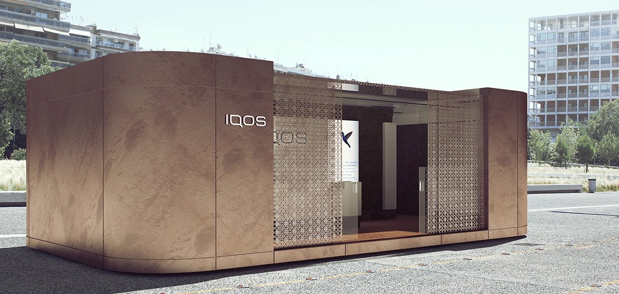 IQOS PopUp Store Outter Image